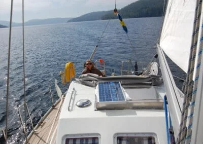 Segling längs Höga kusten